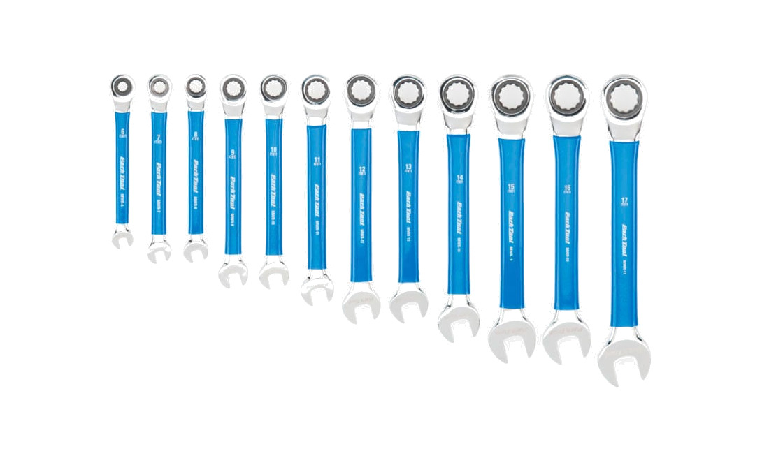 juego de llaves métricas con trinquete 12u: 6mm-17mm
