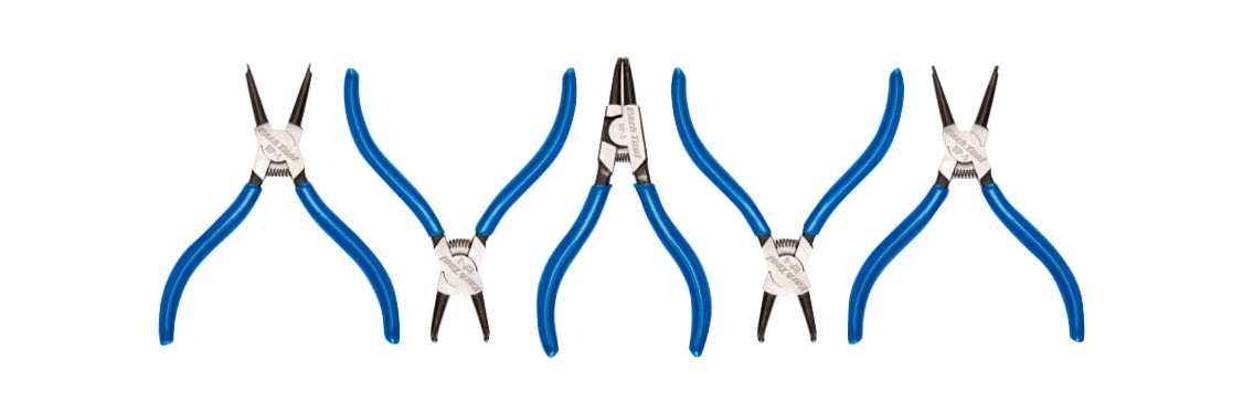 conjunto de alicates circlip 5 piezas 5u