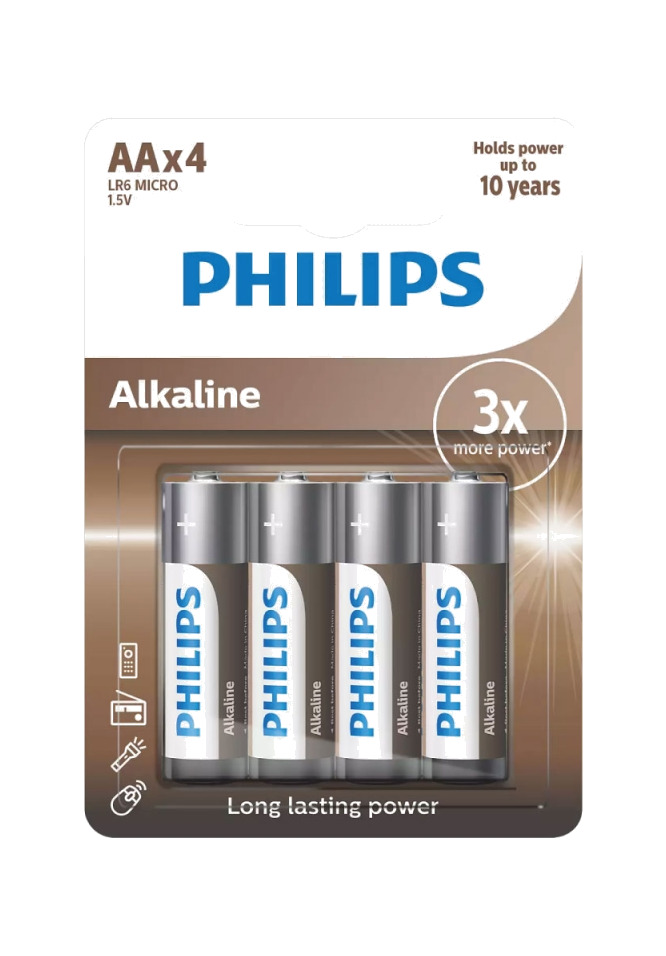 pila alcalina gama eco 4u lr6