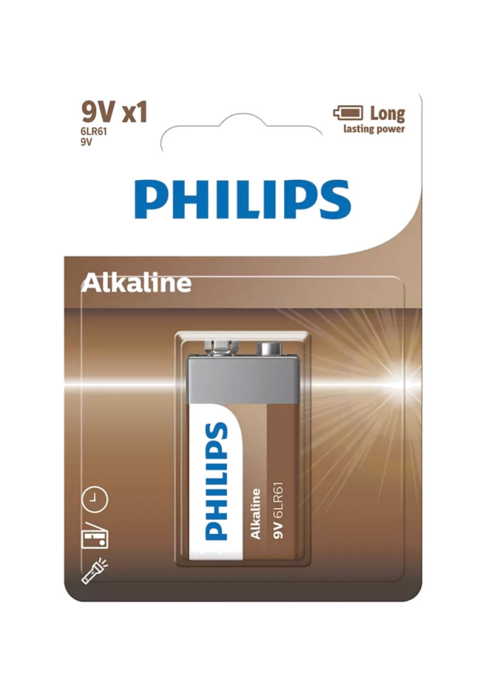 pila alcalina gama eco 1u 9v