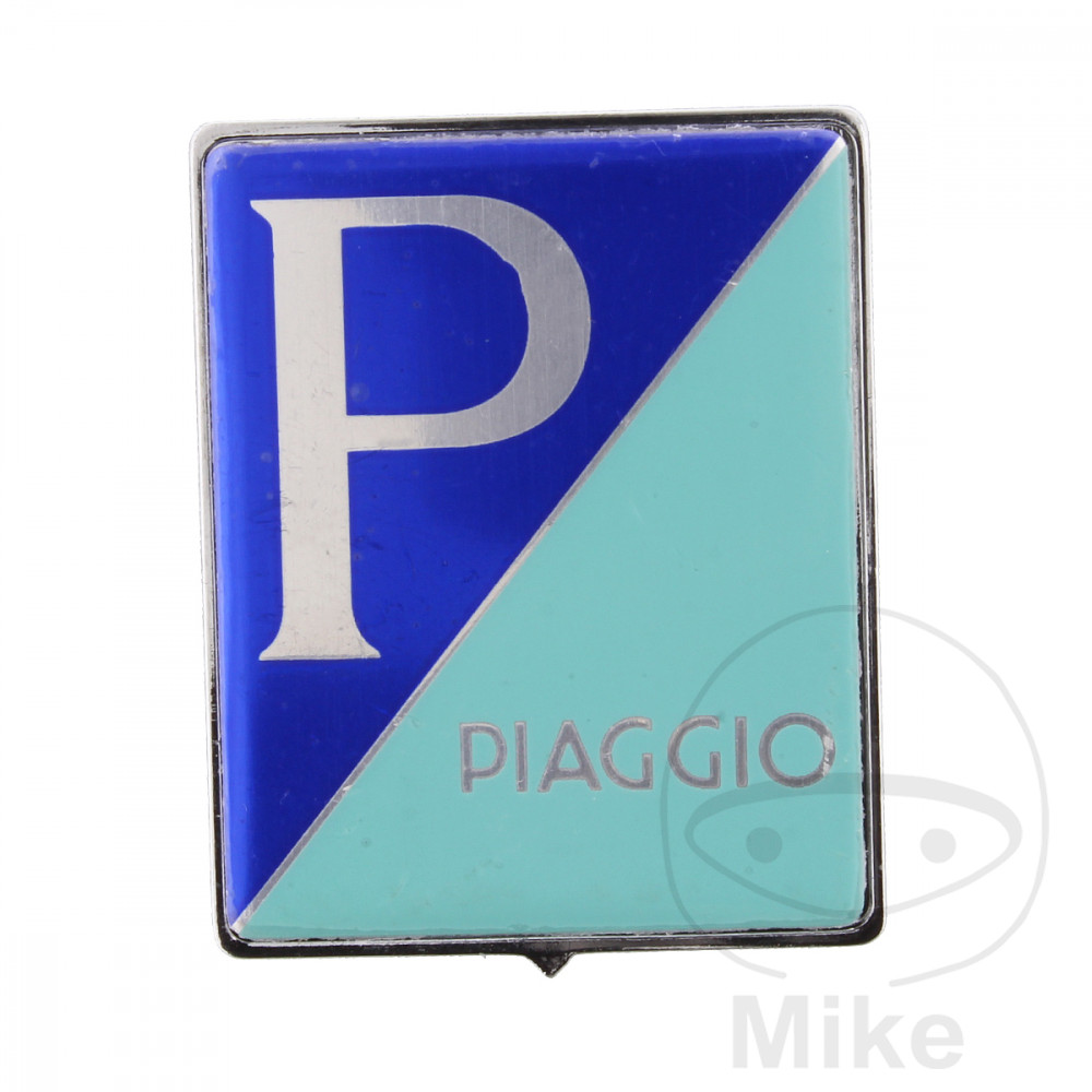 PIAGGIO plastic square emblem OEM - Picture 1 of 1
