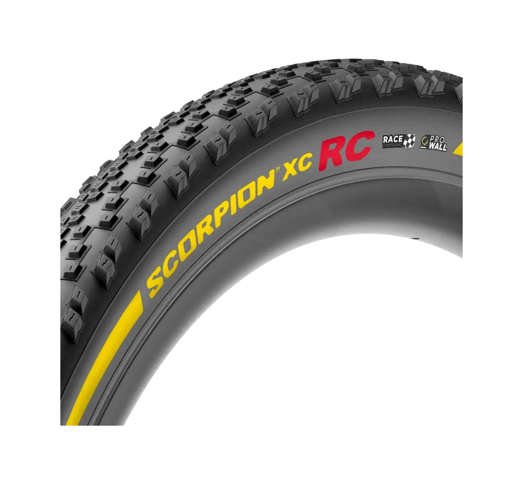 cubierta neumatico scorpion race xc rc 29 x 2.4 prowall yellow