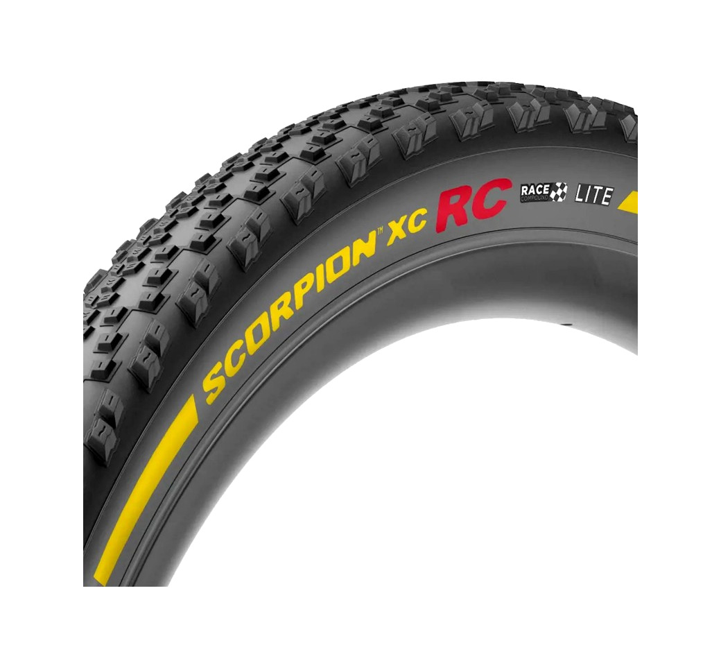 cubierta neumatico scorpion race xc rc 29 x 2.4 lite yellow