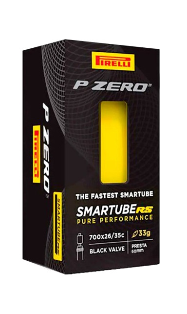 cámara de aire p zero smartube rs 26/35-622 60mm yellow / black valve