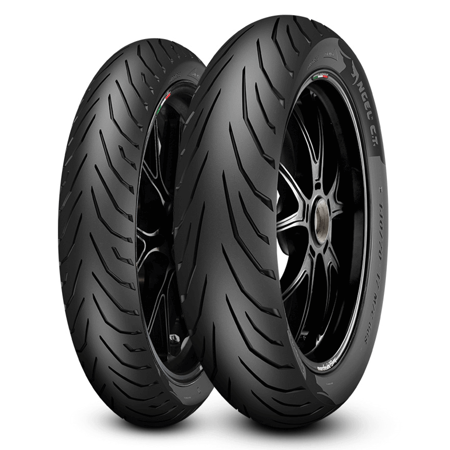 cubierta neumatico angel city (f/r) 90/90-17 m/c 49s tl