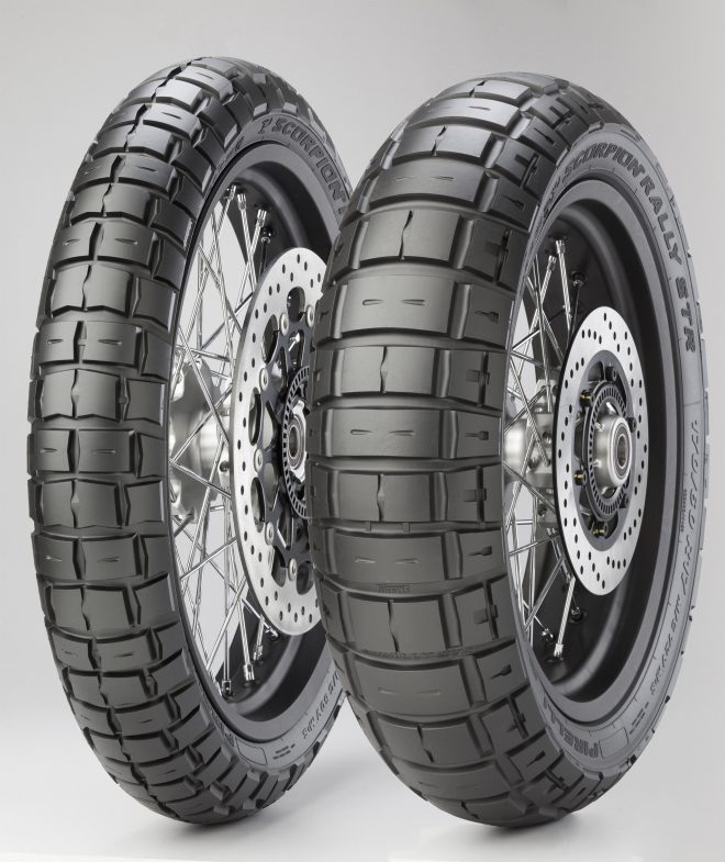 cubierta neumatico scorpion rally str (f) 110/80 r 18 m/c 58h tl m+s