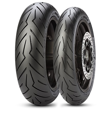 Pirelli Diablo Rosso III 120/70ZR-17 58W D Spec Front Motorcycle - View #9