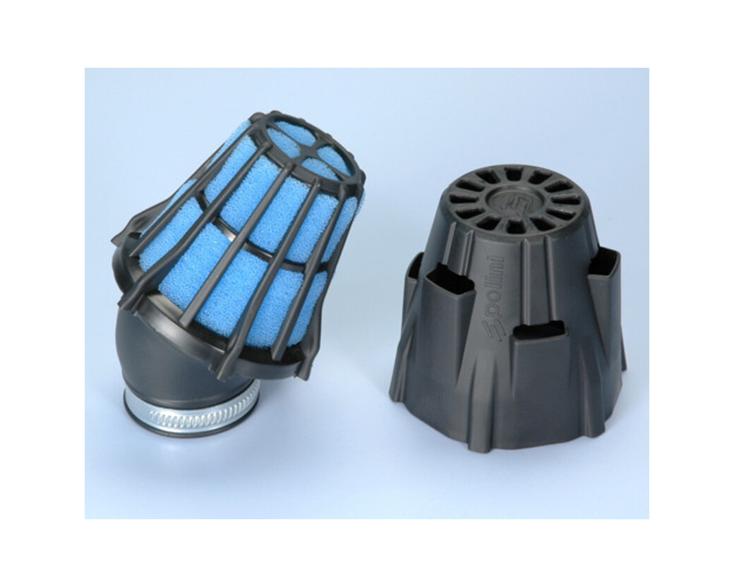 filtro de aire air box con tapa plástico 30° ø32mm