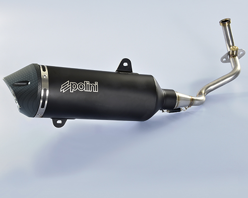 tubo de escape completo con silenciador de aluminio maxi-scooter
