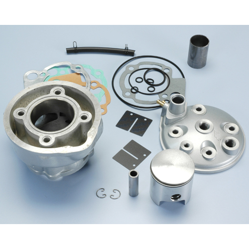 kit motor cilindro polini minarelli am6 h2o d 50 aluminio