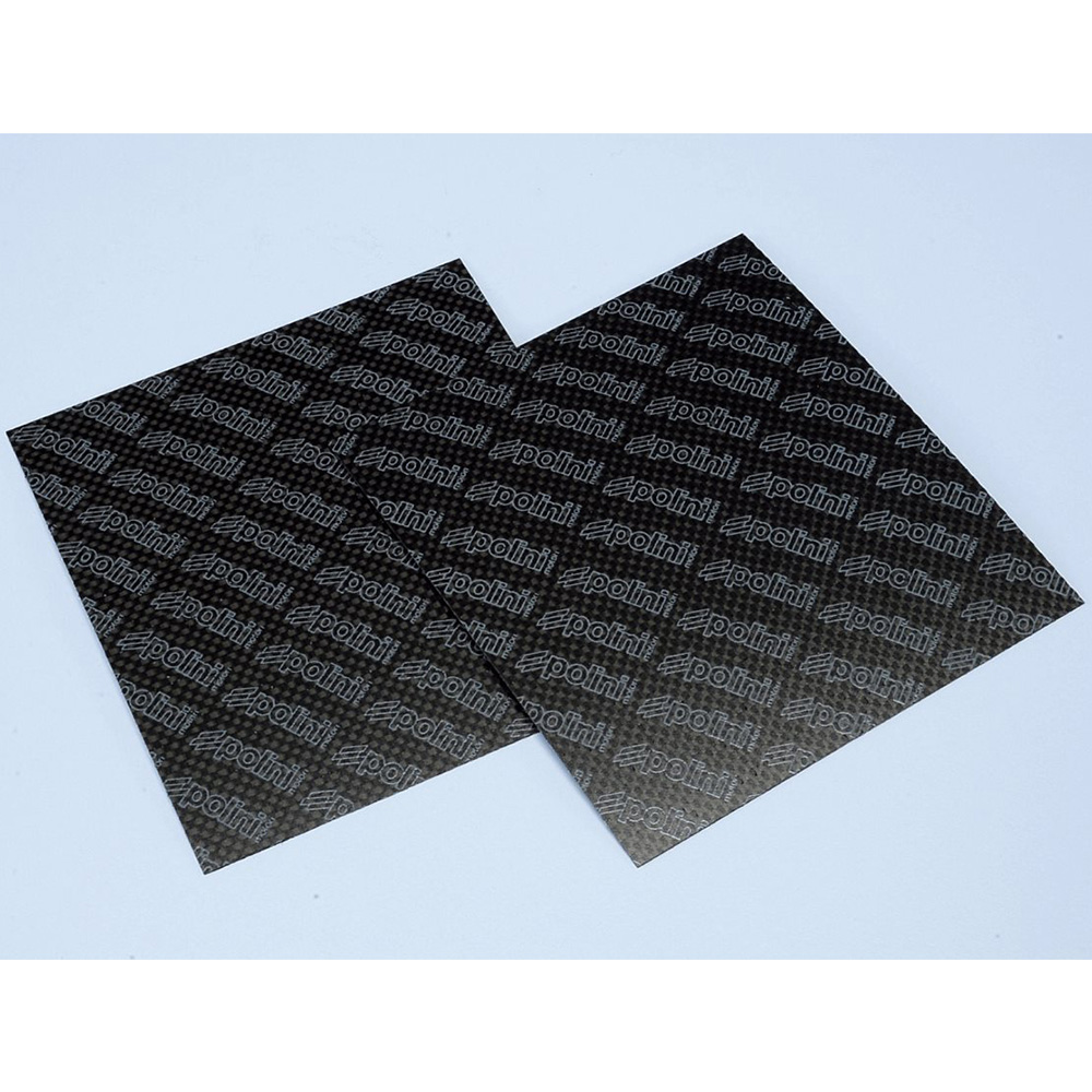 laminas láminas carburador entrada aire carbono  polini 110x100 esp 0,33