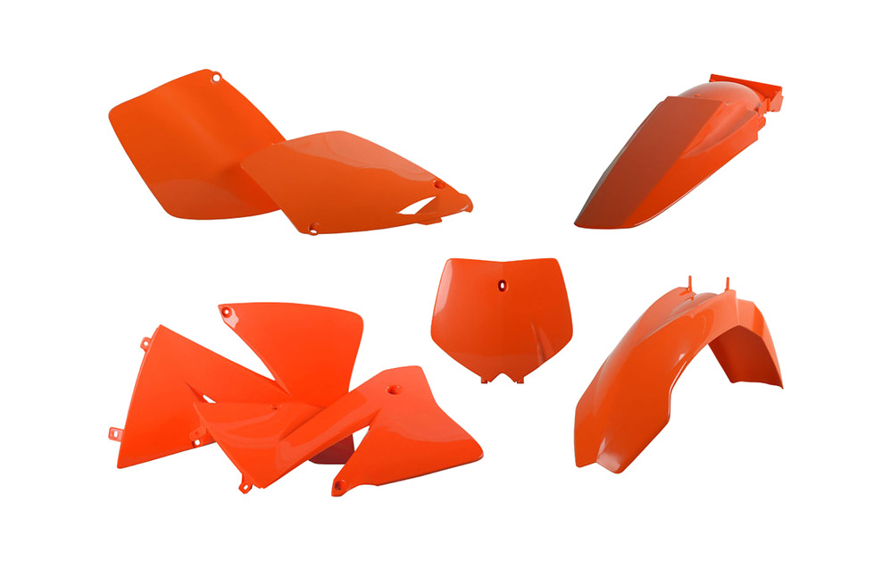 Kit Bouchons Moteur Et Couvercle Allumage Orange Pour KTM SXF/EXCF 250 350 450 2011-2022 - 9