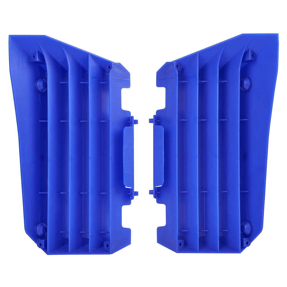 aletines de radiador azul