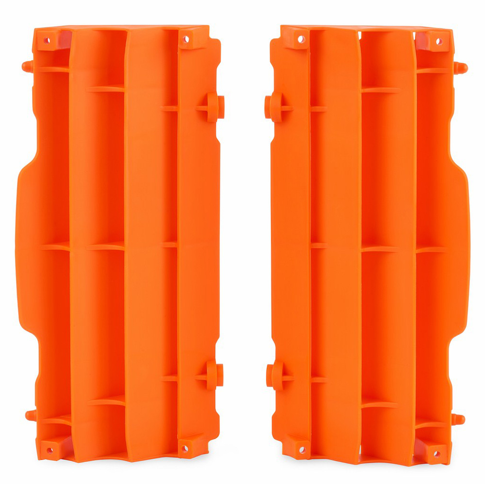 aletines de radiador naranja