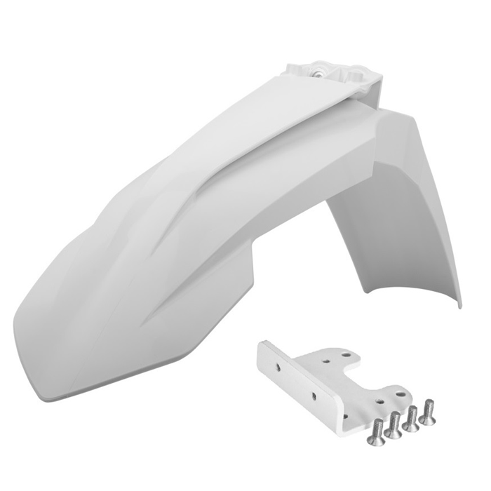 kit restyling guardabarros delantero 16-17 + soporte blanco 90735