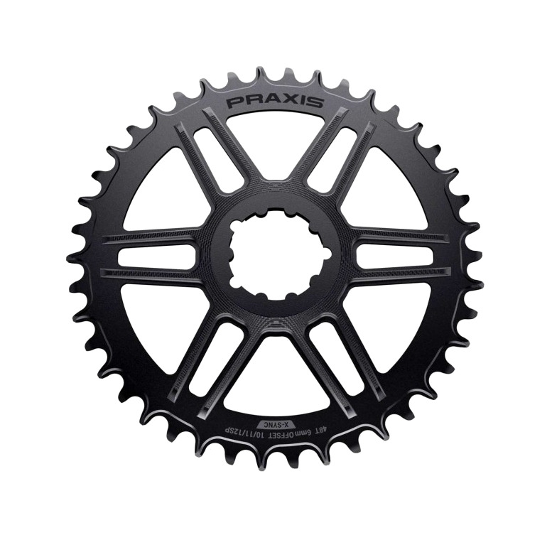 plato de carretera road n/w 10/11/12sp 42t - dm 6mm offset
