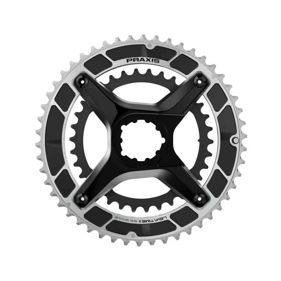 platos de carretera 50/34 levatime ii x-kit 10/11/12sp 50-34, 10-12sp