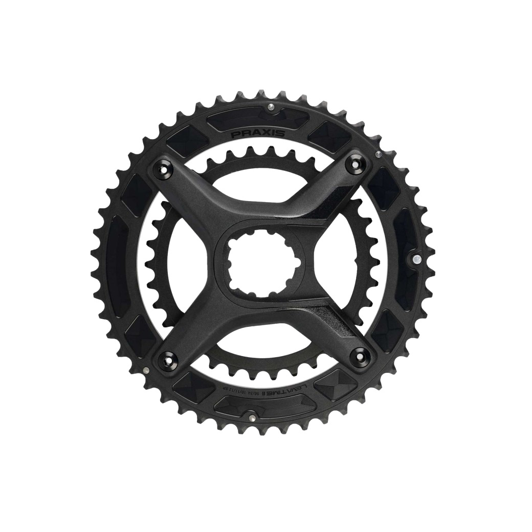 platos de carretera 50/34 levatime ii x-kit 10/11/12sp 50-34, 10-12sp