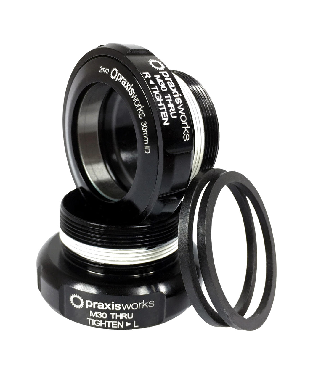 juego de pedalier m30 thru bsa 68/73mm para bielas lyft 68-4201