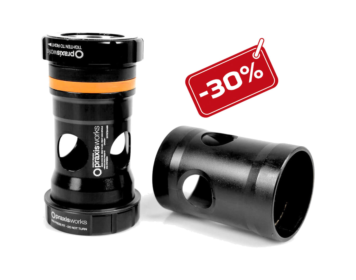 PRAXIS Juego de pedalier M30 BB30/PF30 73MM MTB 73-4001R - Afbeelding 1 van 2