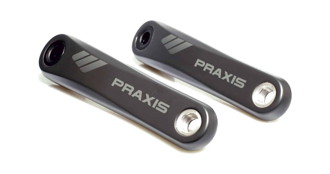 juego de bielas de aluminio para 160 mm e-bike yamaha
