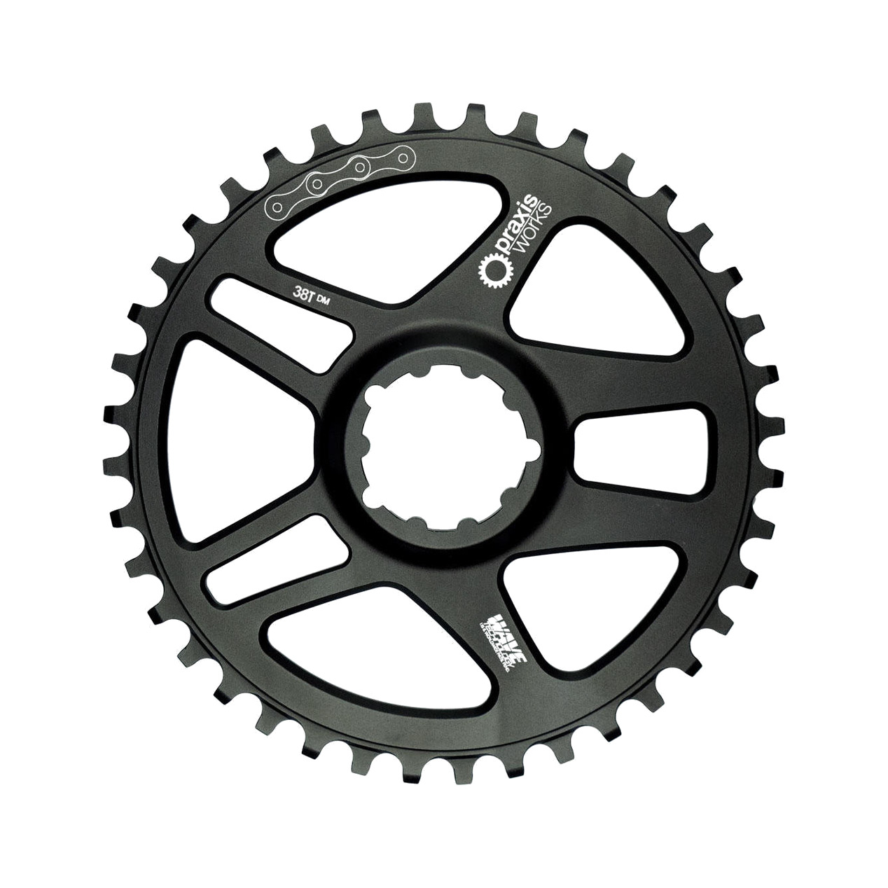 plato corona transmision bicicleta 38t direct mount