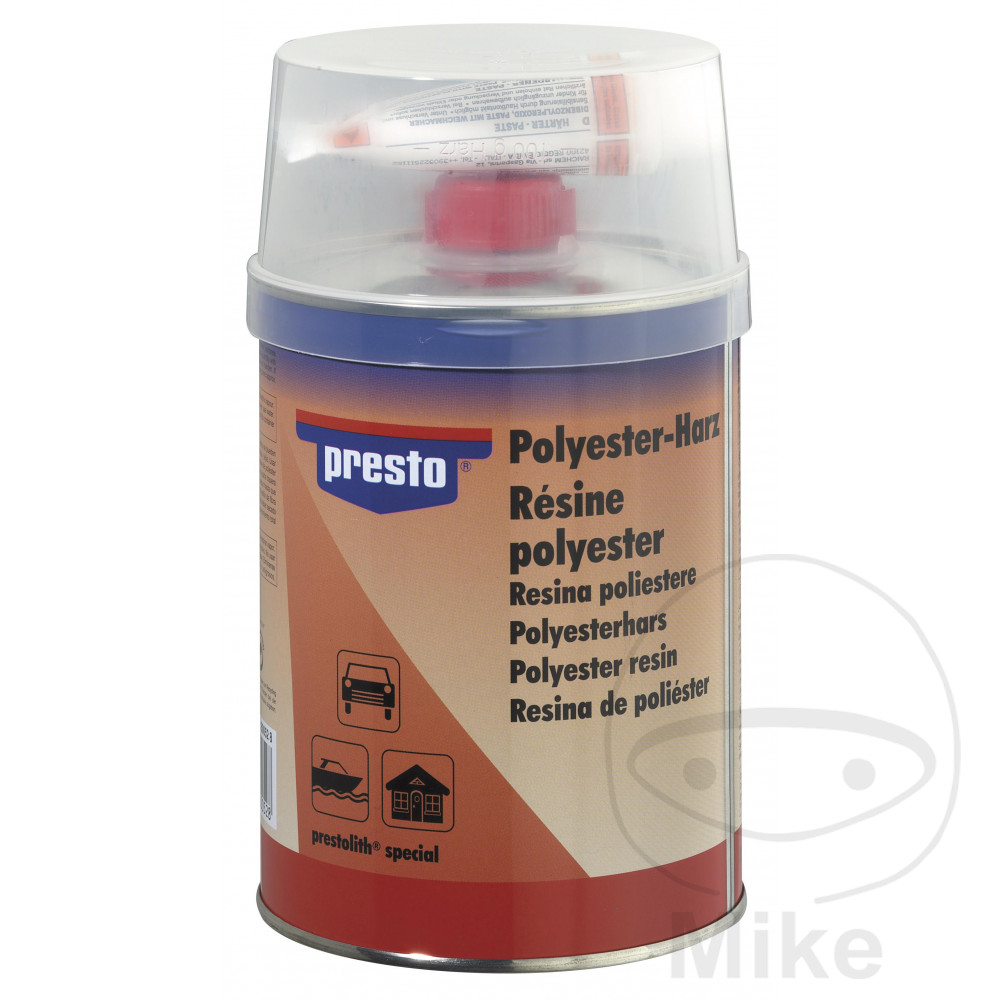 resina de poliéster con endurecedor 1000 gr