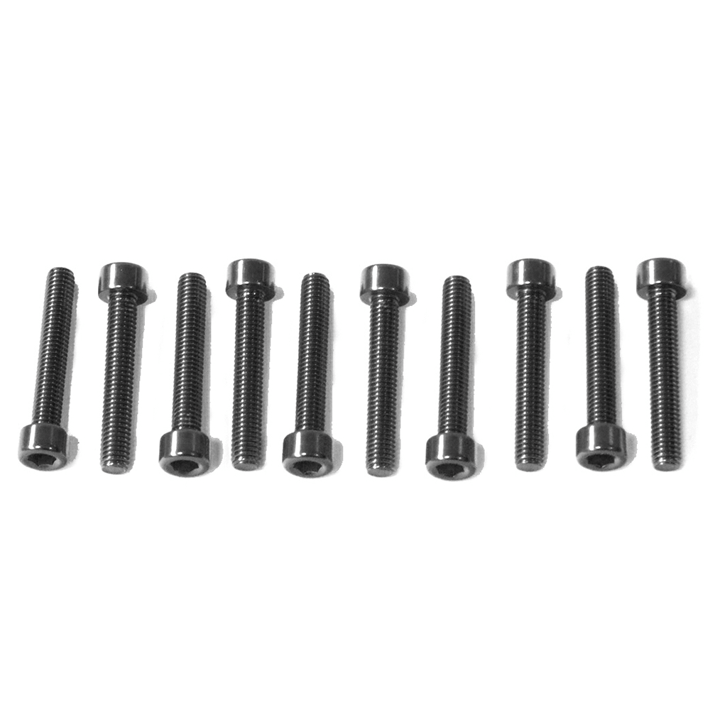 kit de tornillos allen de aluminio pro-bolt m5 x 30mm (10 u)