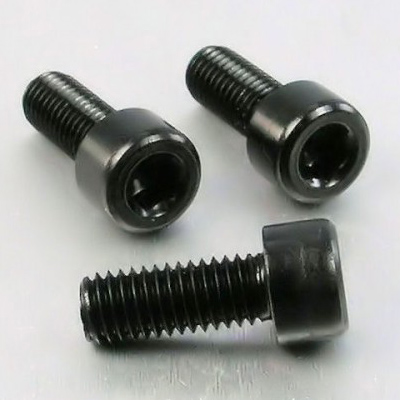 tornillo de aluminio pro-bolt m8 x 20mm negro lpb82