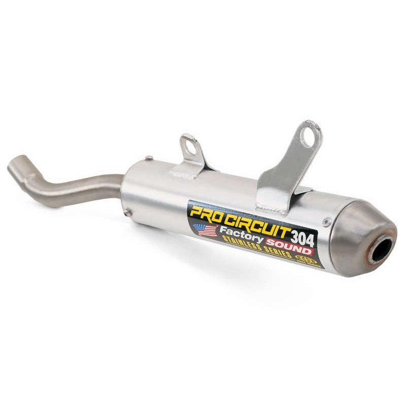 silencioso de escape 304 inox