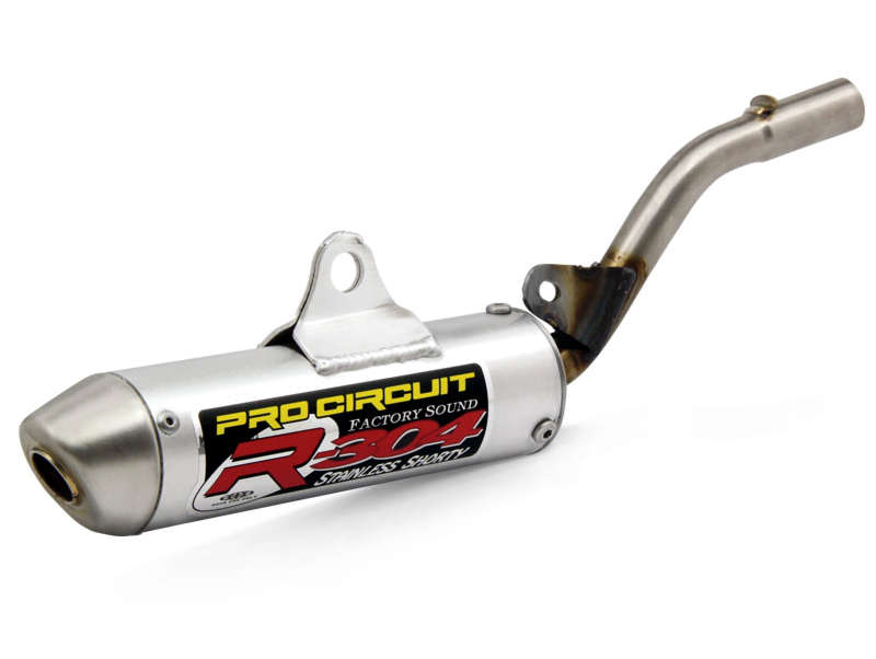 silencioso de escape de aluminio con tapa de acero r-304 inox