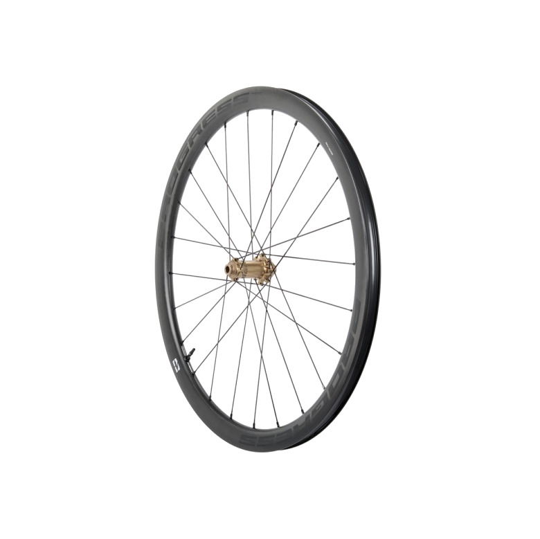 rueda delantera para cubierta aero 38 disc 12x100