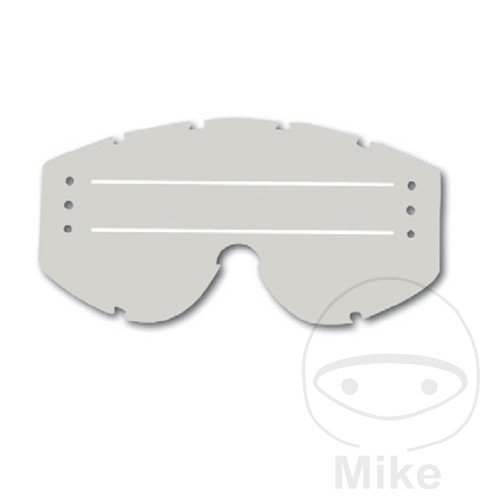 lente para máscara gafas motocross con sistema roll-off 3215