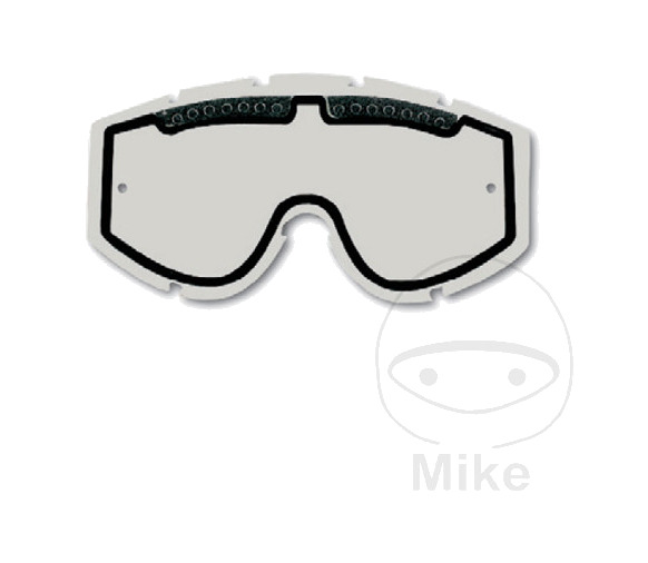 recambio lentes máscara gafas motocross doble 3235