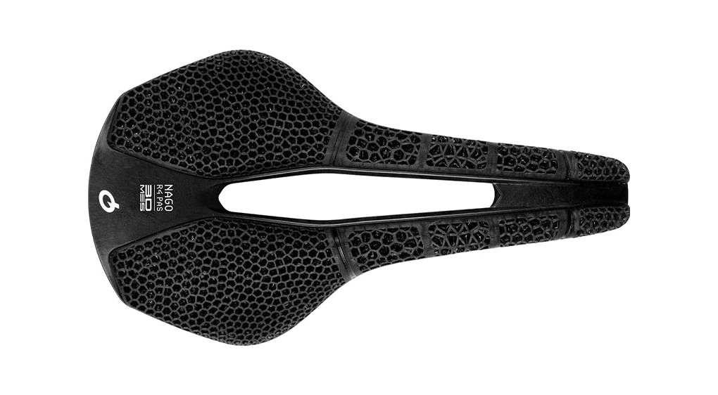 sillín para bicicleta con diseño ergonómico y estructura reforzada nago r4 pas 3dmss 137 tirox
