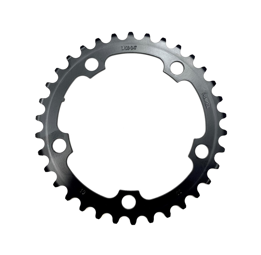 plato de bicicleta que ofrece cinco puntos de anclaje para mayor estabilidad ounce 5 screws