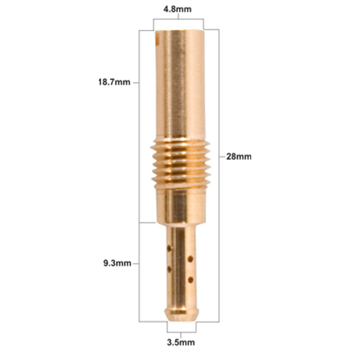 chiclé carburador baja para keihin n424-21 series