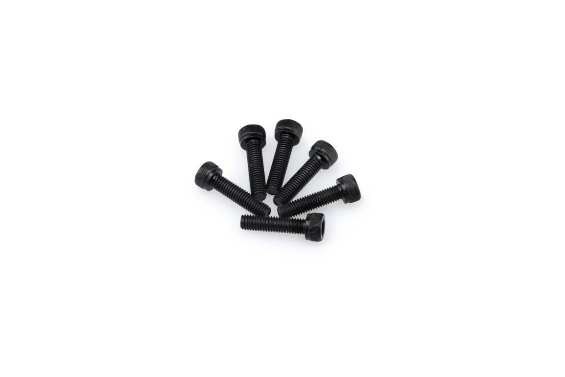 pack de 6 tornillos de aluminio m5 x 20mm