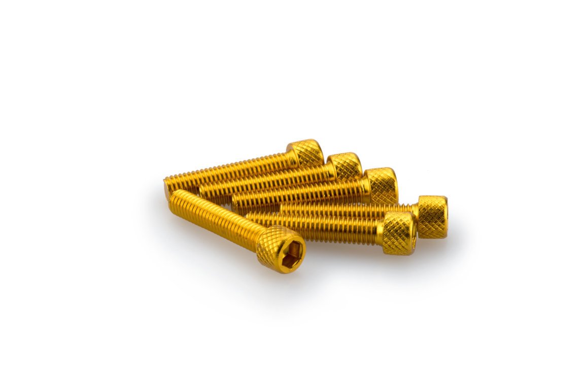 pack de 6 tornillos de aluminio m6 x 30mm