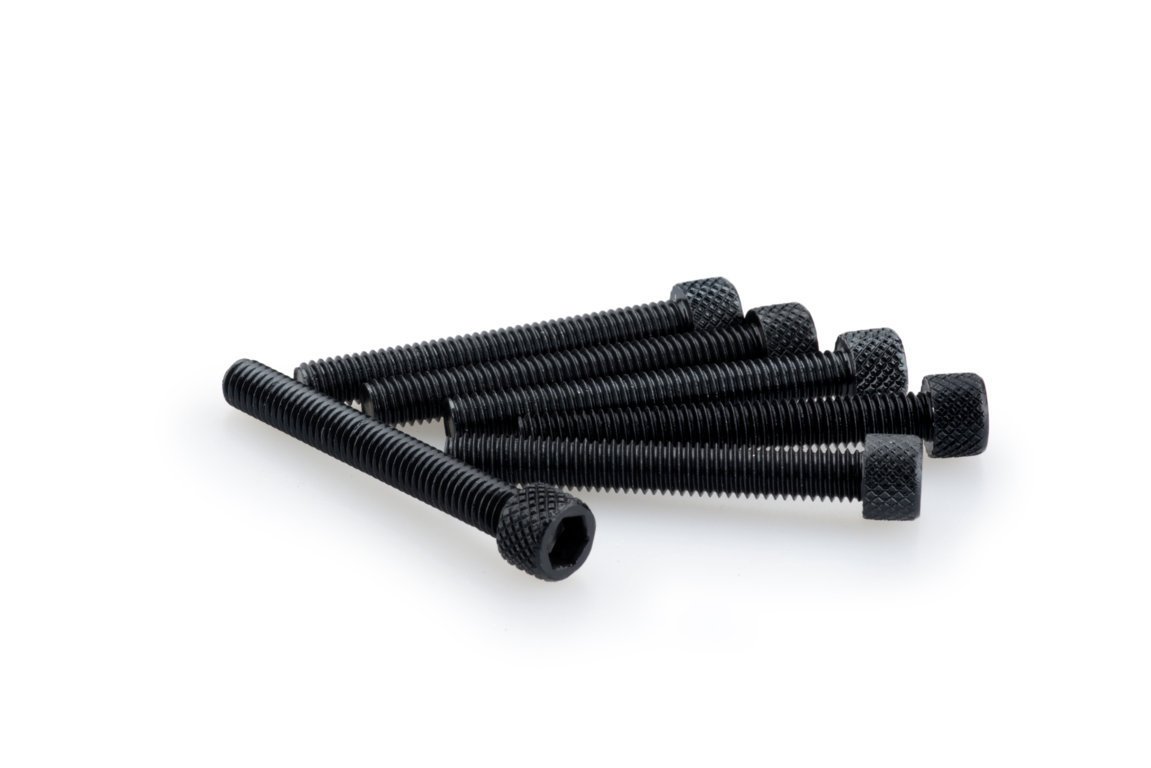 pack blister 6 tornillos aluminio m6 x 45mm