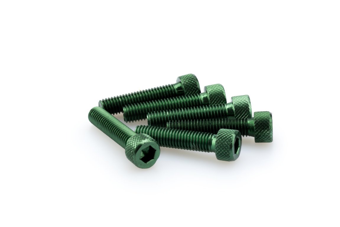 pack de 6 tornillos de aluminio m8 x 35mm