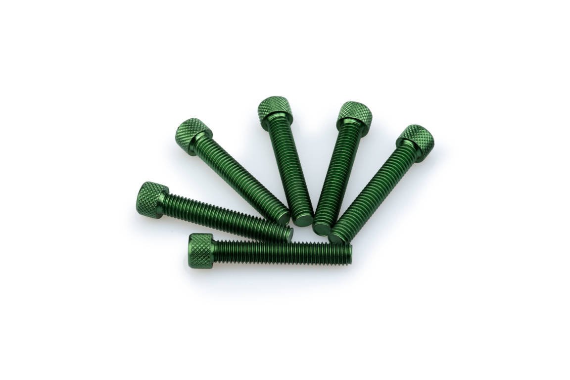pack de 6 tornillos de aluminio m8 x 45mm