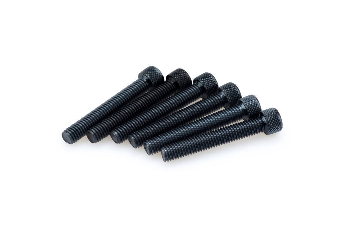 pack de 6 tornillos de aluminio m8 x 50mm