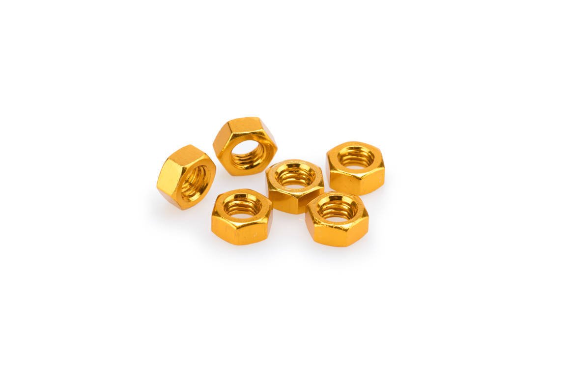 pack de 6 tornillos de aluminio m8
