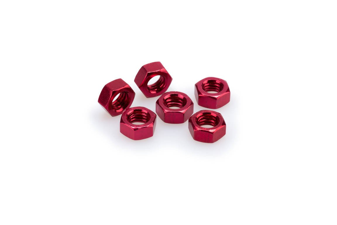 pack de 6 tornillos de aluminio m8