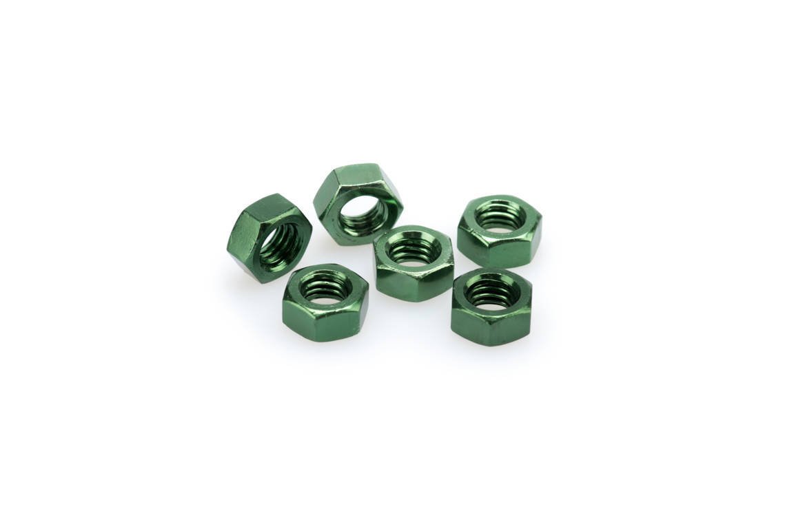 pack de 6 tornillos de aluminio m8