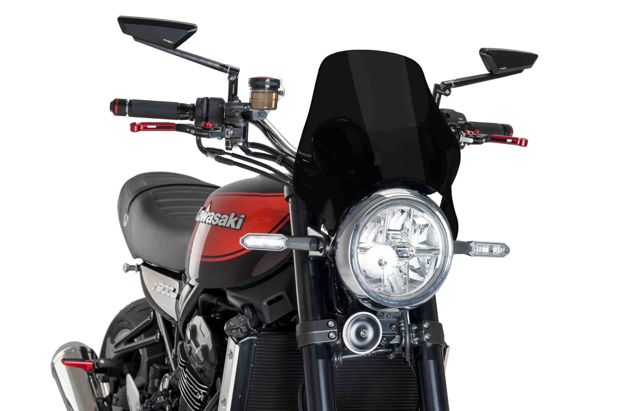27424-kompatibel mit MOTO GUZZI V7 III STONE 2017-2021 PUIG Naked Windshield Scr - Bild 16 von 42