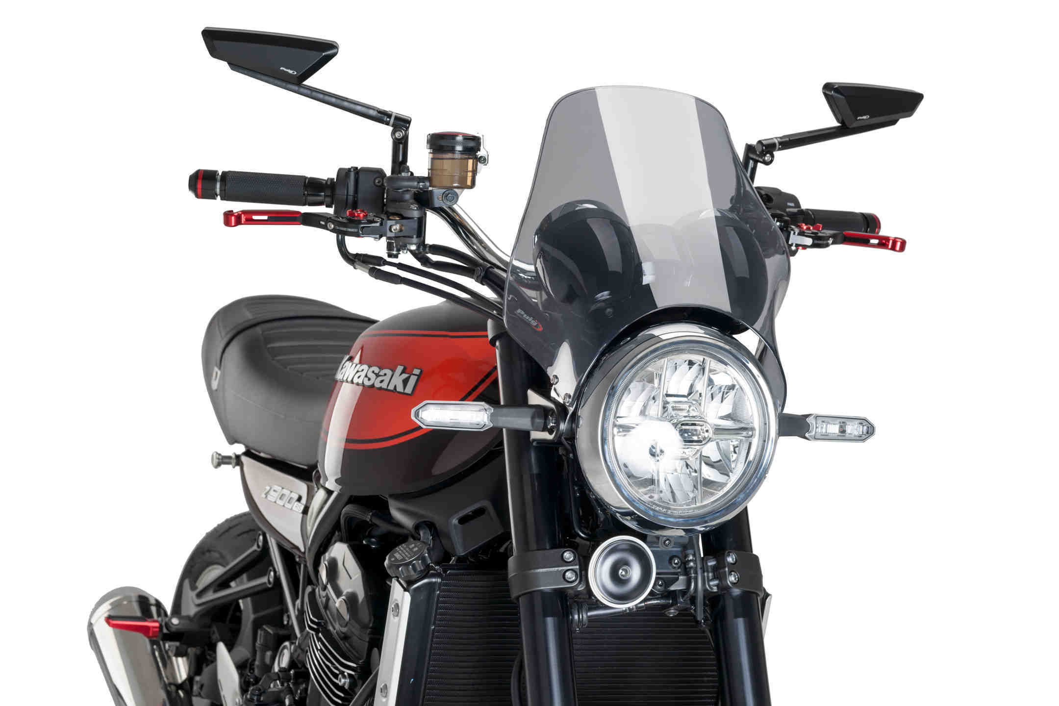 27424-kompatibel mit MOTO GUZZI V7 III STONE 2017-2021 PUIG Naked Windshield Scr - Bild 25 von 42
