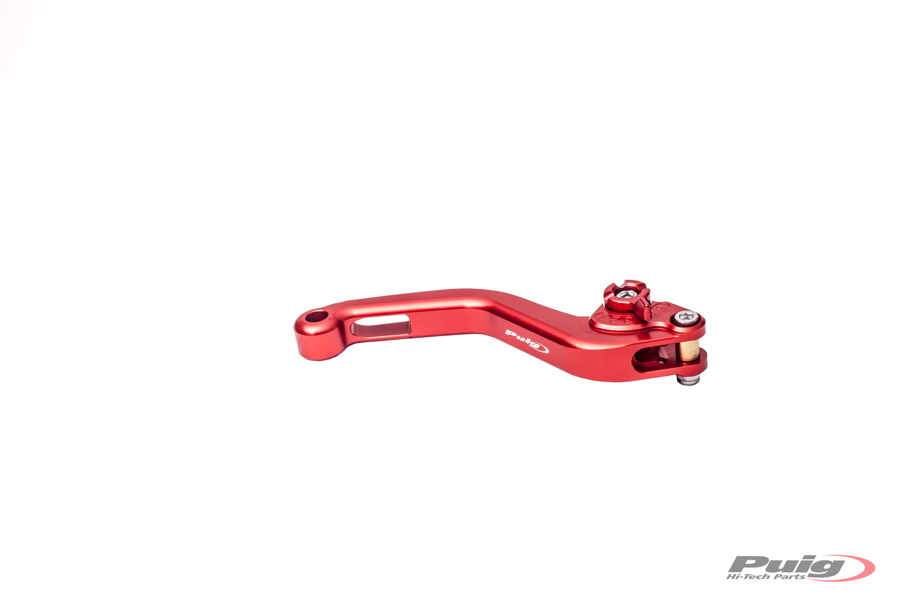 フル 28268-SHORT RIGHT HANDLE FOR BRAKE, RED BODY PUIG compatible