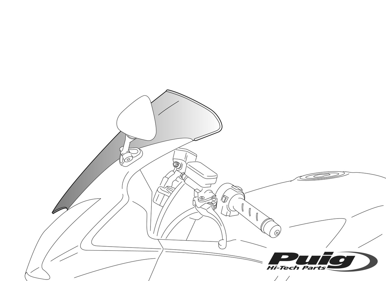cupula parabrisas racing doble burbuja
